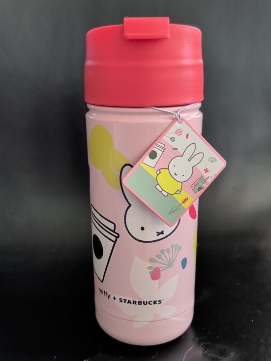 Starbucks Other - Starbucks Pink Miffy Travel Tumbler with Coral Lid